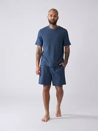 BOSS | Pantalones de pijama - Shorts | blau